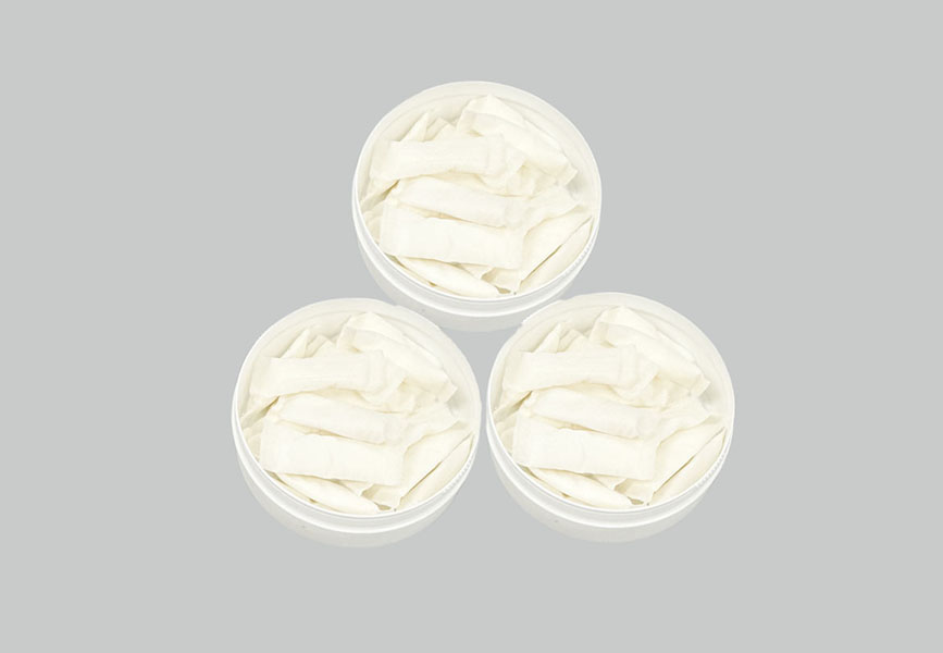 SNUS filtre sigara dokuma kumaş