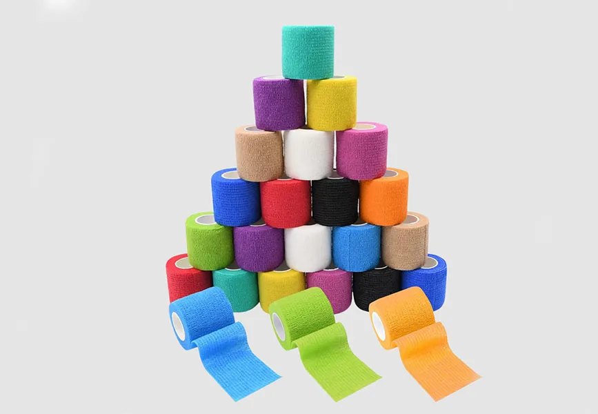Elastik kendinden yapışkanlı bandaj